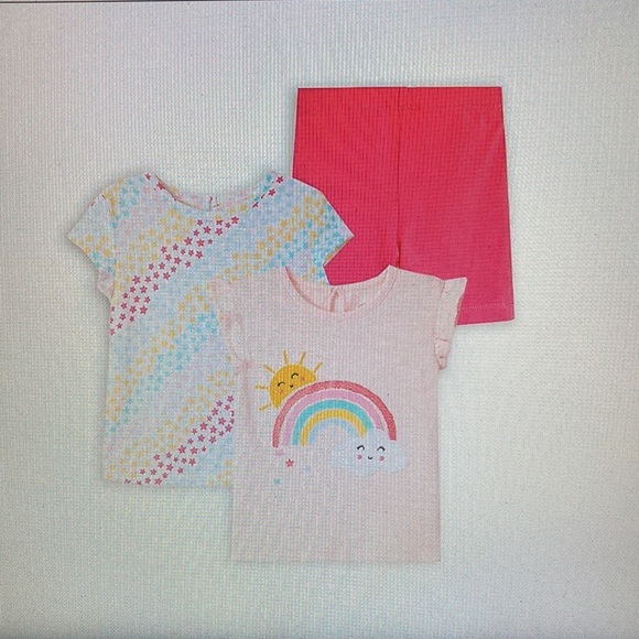 βοΈ 3x's Host Pick!!! βοΈ NWT - Little Me 3-Pc Matching Girls Summer Set - Sz 18M - Picture 8 of 15